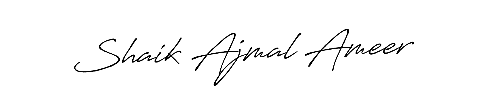 See photos of Shaik Ajmal Ameer official signature by Spectra . Check more albums & portfolios. Read reviews & check more about Antro_Vectra_Bolder font. Shaik Ajmal Ameer signature style 7 images and pictures png