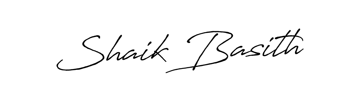 Also You can easily find your signature by using the search form. We will create Shaik Basith name handwritten signature images for you free of cost using Antro_Vectra_Bolder sign style. Shaik Basith signature style 7 images and pictures png
