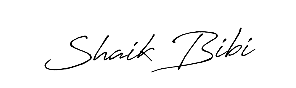 Make a short Shaik Bibi signature style. Manage your documents anywhere anytime using Antro_Vectra_Bolder. Create and add eSignatures, submit forms, share and send files easily. Shaik Bibi signature style 7 images and pictures png