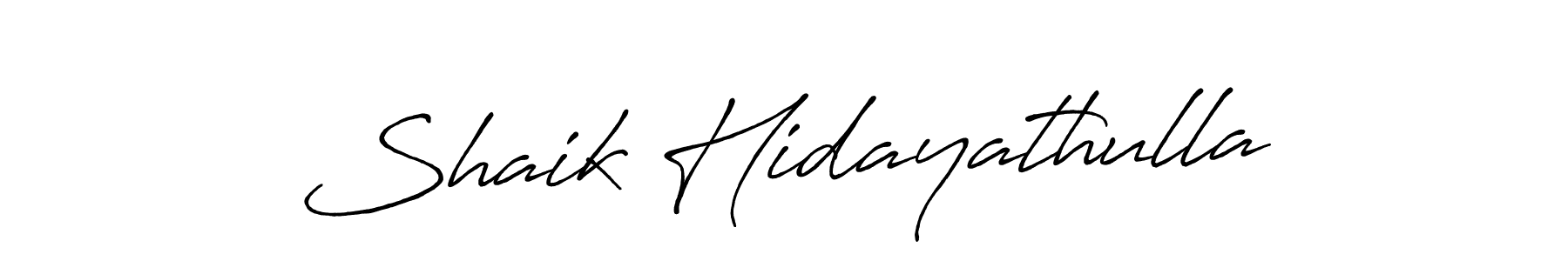 Once you've used our free online signature maker to create your best signature Antro_Vectra_Bolder style, it's time to enjoy all of the benefits that Shaik Hidayathulla name signing documents. Shaik Hidayathulla signature style 7 images and pictures png