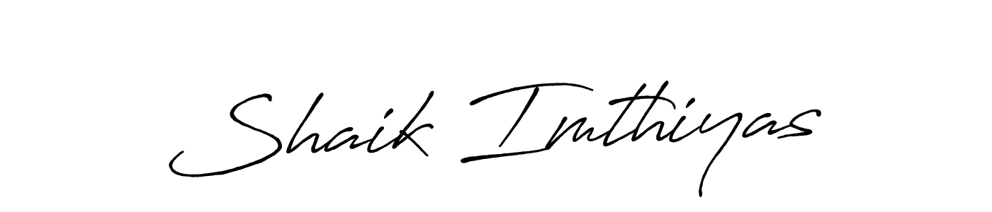 Antro_Vectra_Bolder is a professional signature style that is perfect for those who want to add a touch of class to their signature. It is also a great choice for those who want to make their signature more unique. Get Shaik Imthiyas name to fancy signature for free. Shaik Imthiyas signature style 7 images and pictures png