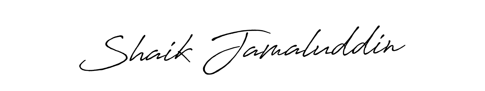 Make a beautiful signature design for name Shaik Jamaluddin. Use this online signature maker to create a handwritten signature for free. Shaik Jamaluddin signature style 7 images and pictures png