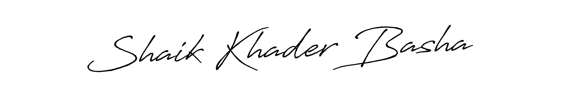 Make a beautiful signature design for name Shaik Khader Basha. Use this online signature maker to create a handwritten signature for free. Shaik Khader Basha signature style 7 images and pictures png