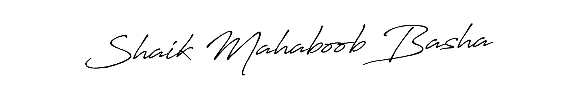 Also You can easily find your signature by using the search form. We will create Shaik Mahaboob Basha name handwritten signature images for you free of cost using Antro_Vectra_Bolder sign style. Shaik Mahaboob Basha signature style 7 images and pictures png