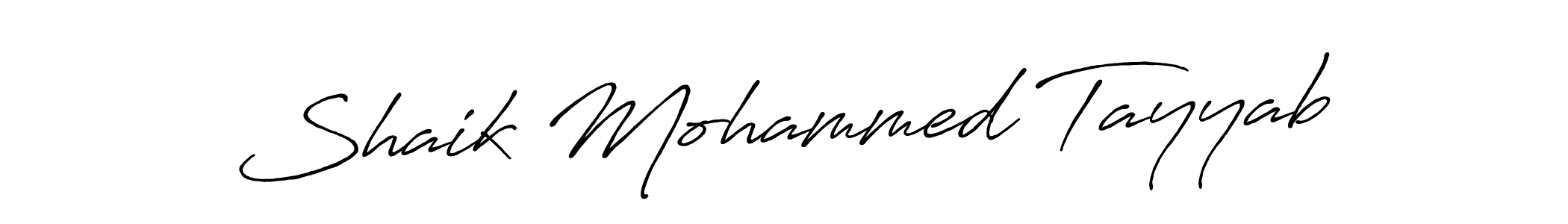 Make a beautiful signature design for name Shaik Mohammed Tayyab. Use this online signature maker to create a handwritten signature for free. Shaik Mohammed Tayyab signature style 7 images and pictures png