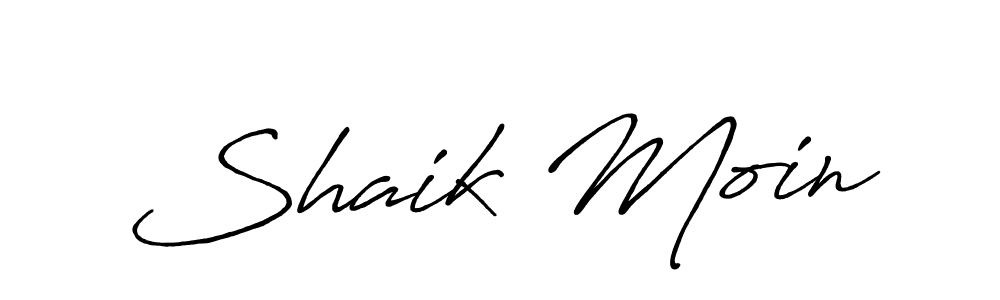 How to Draw Shaik Moin signature style? Antro_Vectra_Bolder is a latest design signature styles for name Shaik Moin. Shaik Moin signature style 7 images and pictures png