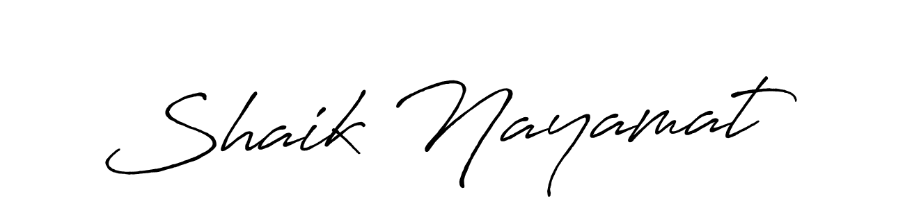 Here are the top 10 professional signature styles for the name Shaik Nayamat. These are the best autograph styles you can use for your name. Shaik Nayamat signature style 7 images and pictures png