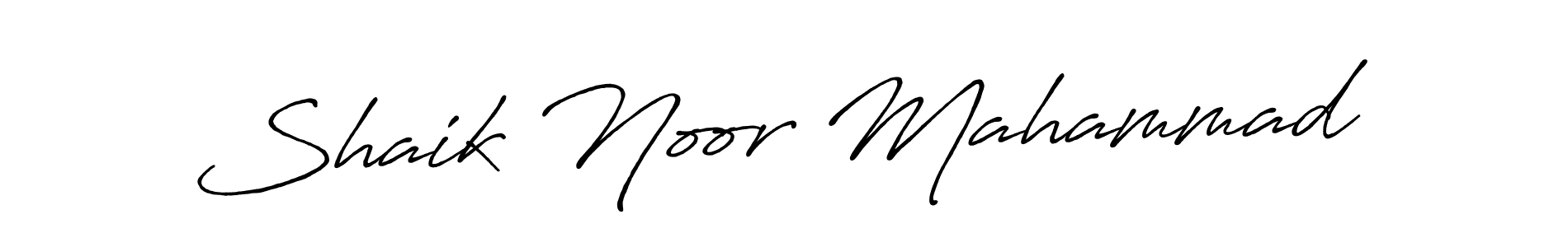 Make a short Shaik Noor Mahammad signature style. Manage your documents anywhere anytime using Antro_Vectra_Bolder. Create and add eSignatures, submit forms, share and send files easily. Shaik Noor Mahammad signature style 7 images and pictures png