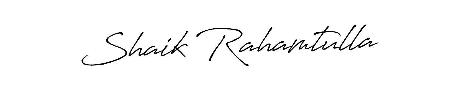Make a beautiful signature design for name Shaik Rahamtulla. Use this online signature maker to create a handwritten signature for free. Shaik Rahamtulla signature style 7 images and pictures png
