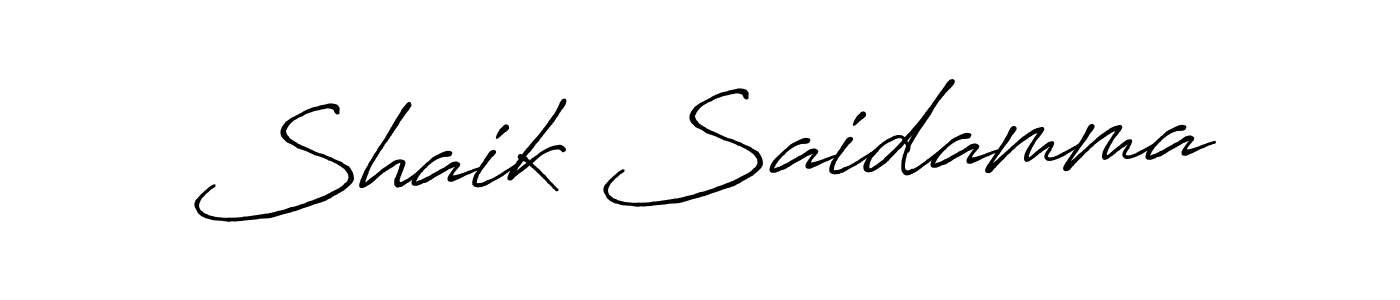 Here are the top 10 professional signature styles for the name Shaik Saidamma. These are the best autograph styles you can use for your name. Shaik Saidamma signature style 7 images and pictures png