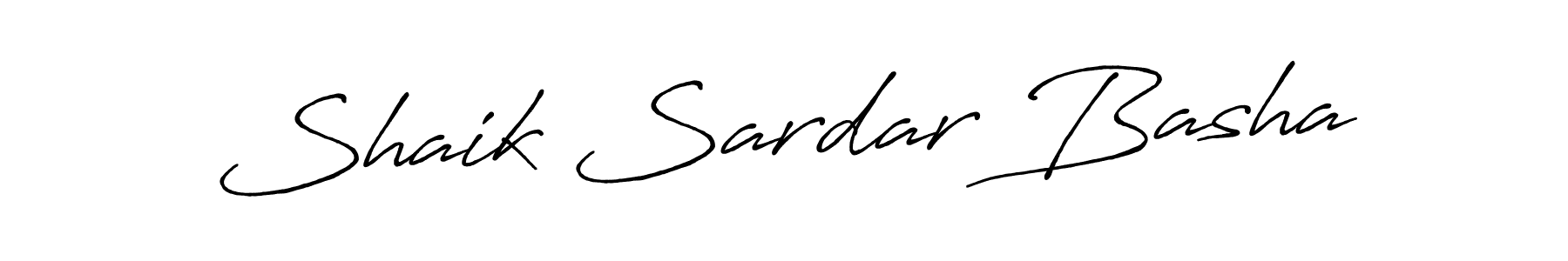 How to make Shaik Sardar Basha signature? Antro_Vectra_Bolder is a professional autograph style. Create handwritten signature for Shaik Sardar Basha name. Shaik Sardar Basha signature style 7 images and pictures png