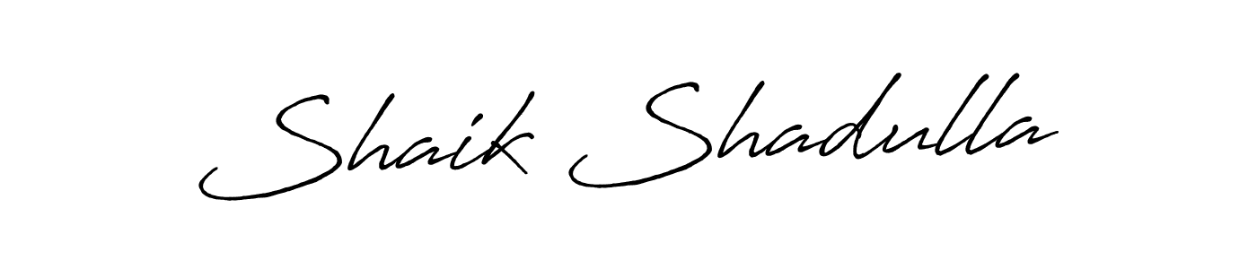 Once you've used our free online signature maker to create your best signature Antro_Vectra_Bolder style, it's time to enjoy all of the benefits that Shaik Shadulla name signing documents. Shaik Shadulla signature style 7 images and pictures png