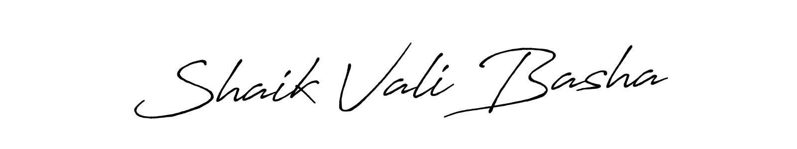 You should practise on your own different ways (Antro_Vectra_Bolder) to write your name (Shaik Vali Basha) in signature. don't let someone else do it for you. Shaik Vali Basha signature style 7 images and pictures png
