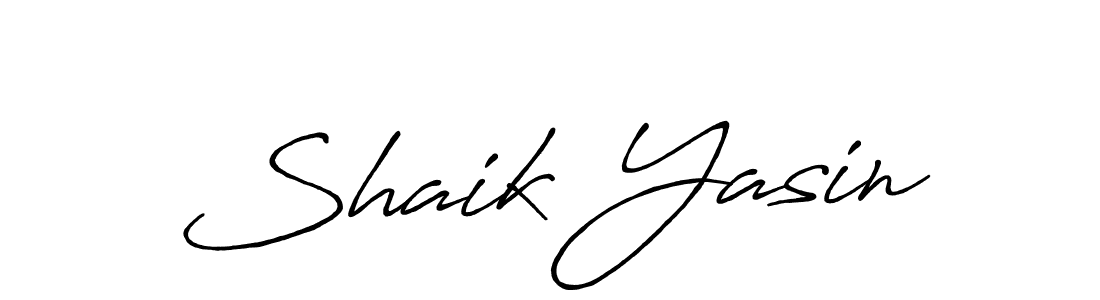 Also You can easily find your signature by using the search form. We will create Shaik Yasin name handwritten signature images for you free of cost using Antro_Vectra_Bolder sign style. Shaik Yasin signature style 7 images and pictures png
