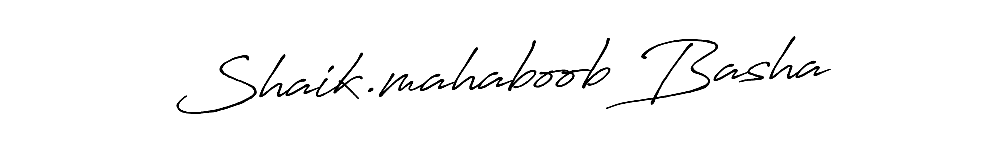 The best way (Antro_Vectra_Bolder) to make a short signature is to pick only two or three words in your name. The name Shaik.mahaboob Basha include a total of six letters. For converting this name. Shaik.mahaboob Basha signature style 7 images and pictures png