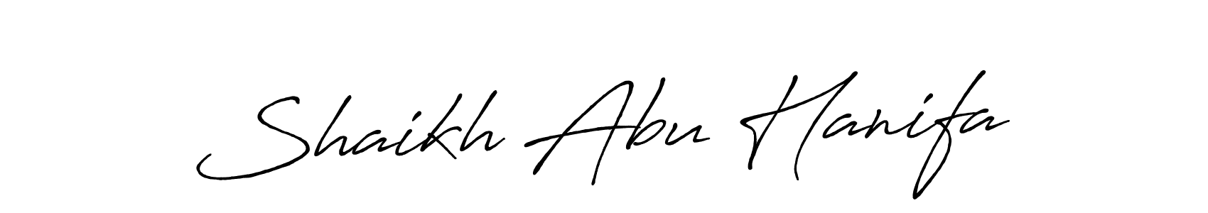 Once you've used our free online signature maker to create your best signature Antro_Vectra_Bolder style, it's time to enjoy all of the benefits that Shaikh Abu Hanifa name signing documents. Shaikh Abu Hanifa signature style 7 images and pictures png