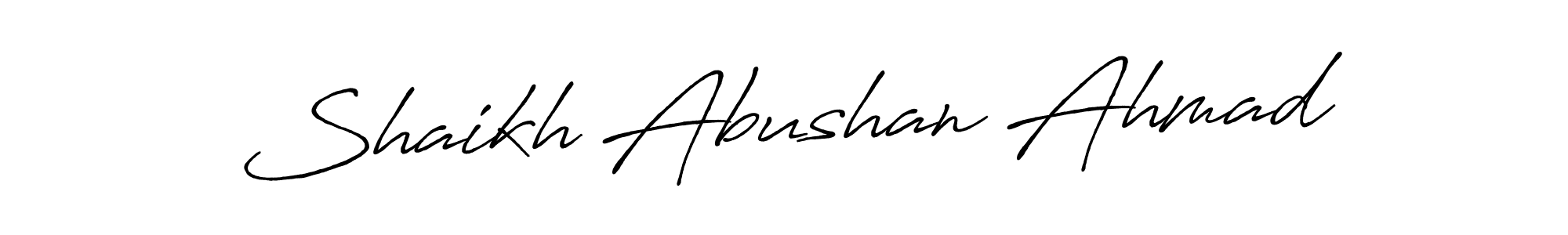 Here are the top 10 professional signature styles for the name Shaikh Abushan Ahmad. These are the best autograph styles you can use for your name. Shaikh Abushan Ahmad signature style 7 images and pictures png