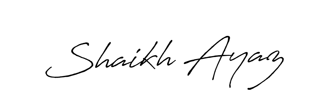 Make a beautiful signature design for name Shaikh Ayaz. Use this online signature maker to create a handwritten signature for free. Shaikh Ayaz signature style 7 images and pictures png