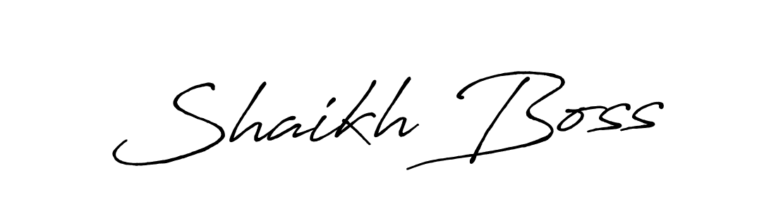 How to Draw Shaikh Boss signature style? Antro_Vectra_Bolder is a latest design signature styles for name Shaikh Boss. Shaikh Boss signature style 7 images and pictures png