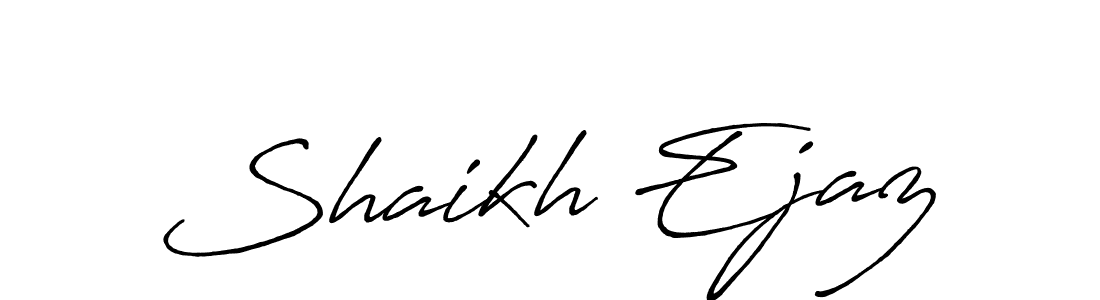 You can use this online signature creator to create a handwritten signature for the name Shaikh Ejaz. This is the best online autograph maker. Shaikh Ejaz signature style 7 images and pictures png