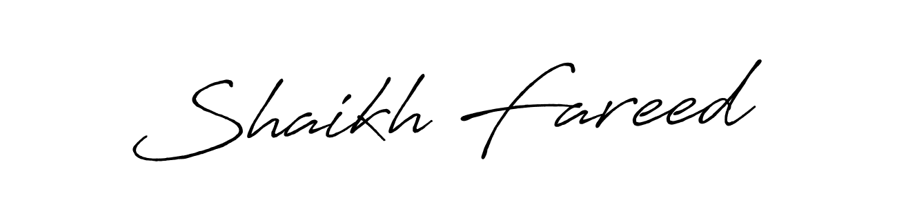 Antro_Vectra_Bolder is a professional signature style that is perfect for those who want to add a touch of class to their signature. It is also a great choice for those who want to make their signature more unique. Get Shaikh Fareed name to fancy signature for free. Shaikh Fareed signature style 7 images and pictures png