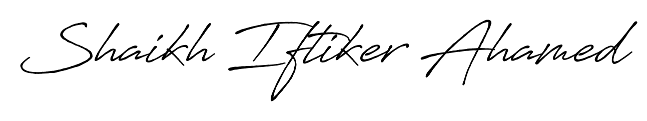 Once you've used our free online signature maker to create your best signature Antro_Vectra_Bolder style, it's time to enjoy signing your documents with Shaikh Iftiker Ahamed name. Shaikh Iftiker Ahamed signature style 7 images and pictures png
