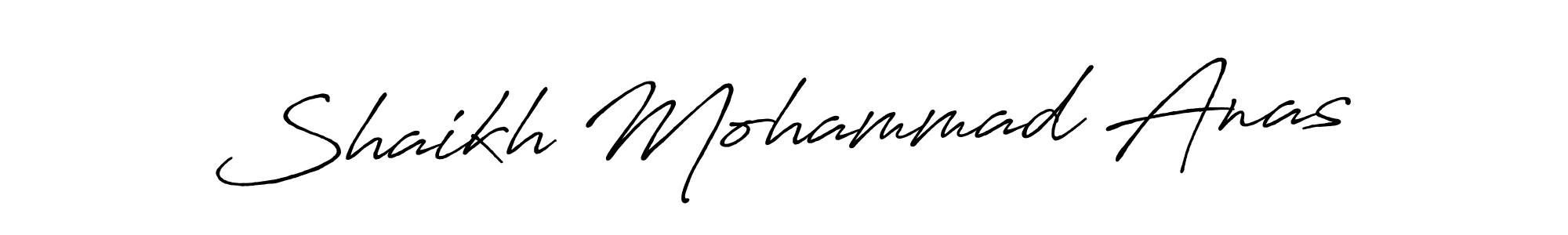 Make a beautiful signature design for name Shaikh Mohammad Anas. Use this online signature maker to create a handwritten signature for free. Shaikh Mohammad Anas signature style 7 images and pictures png