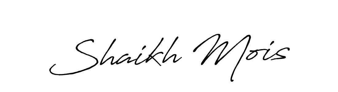 How to Draw Shaikh Mois signature style? Antro_Vectra_Bolder is a latest design signature styles for name Shaikh Mois. Shaikh Mois signature style 7 images and pictures png