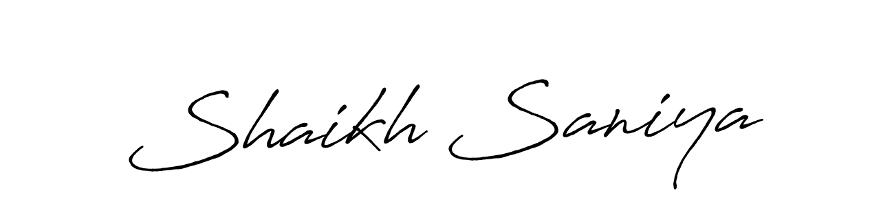 Once you've used our free online signature maker to create your best signature Antro_Vectra_Bolder style, it's time to enjoy all of the benefits that Shaikh Saniya name signing documents. Shaikh Saniya signature style 7 images and pictures png