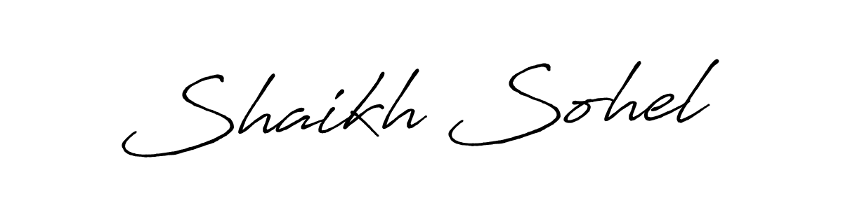 Antro_Vectra_Bolder is a professional signature style that is perfect for those who want to add a touch of class to their signature. It is also a great choice for those who want to make their signature more unique. Get Shaikh Sohel name to fancy signature for free. Shaikh Sohel signature style 7 images and pictures png