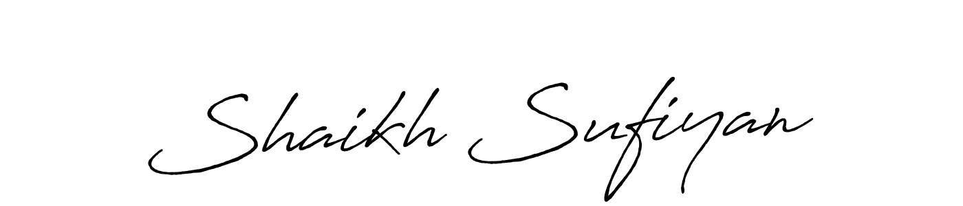 Use a signature maker to create a handwritten signature online. With this signature software, you can design (Antro_Vectra_Bolder) your own signature for name Shaikh Sufiyan. Shaikh Sufiyan signature style 7 images and pictures png