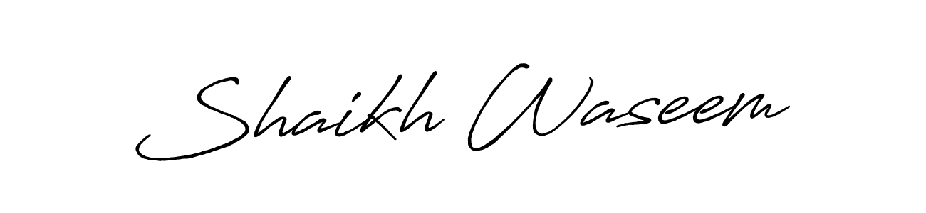 if you are searching for the best signature style for your name Shaikh Waseem. so please give up your signature search. here we have designed multiple signature styles  using Antro_Vectra_Bolder. Shaikh Waseem signature style 7 images and pictures png