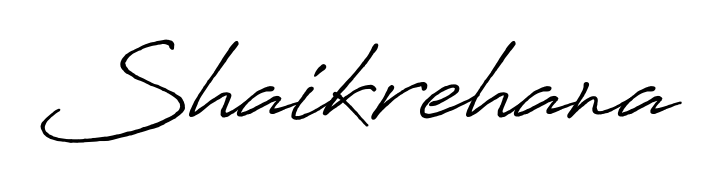 Shaikrehana stylish signature style. Best Handwritten Sign (Antro_Vectra_Bolder) for my name. Handwritten Signature Collection Ideas for my name Shaikrehana. Shaikrehana signature style 7 images and pictures png