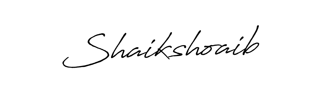 How to Draw Shaikshoaib signature style? Antro_Vectra_Bolder is a latest design signature styles for name Shaikshoaib. Shaikshoaib signature style 7 images and pictures png