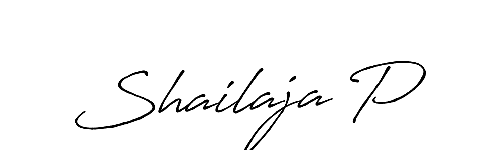 Similarly Antro_Vectra_Bolder is the best handwritten signature design. Signature creator online .You can use it as an online autograph creator for name Shailaja P. Shailaja P signature style 7 images and pictures png