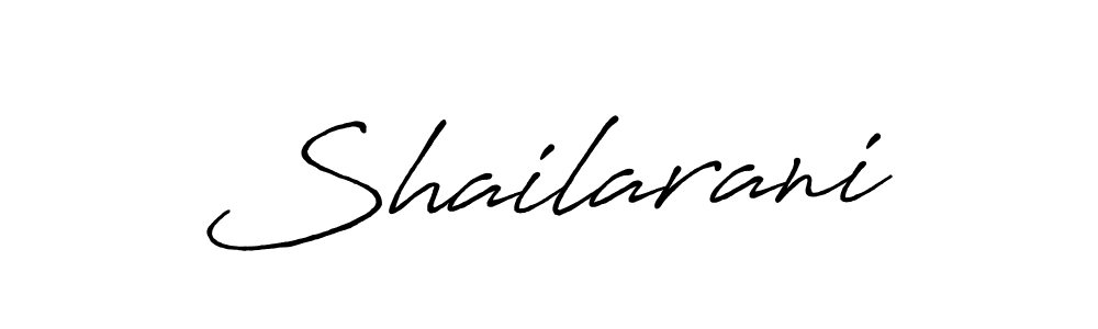 Make a beautiful signature design for name Shailarani. With this signature (Antro_Vectra_Bolder) style, you can create a handwritten signature for free. Shailarani signature style 7 images and pictures png