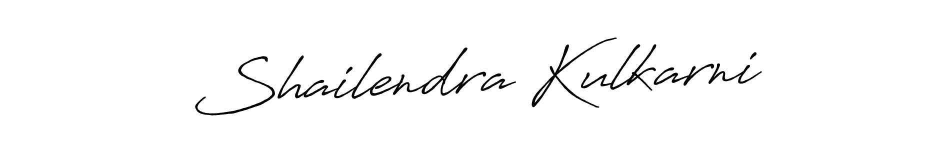 How to make Shailendra Kulkarni name signature. Use Antro_Vectra_Bolder style for creating short signs online. This is the latest handwritten sign. Shailendra Kulkarni signature style 7 images and pictures png