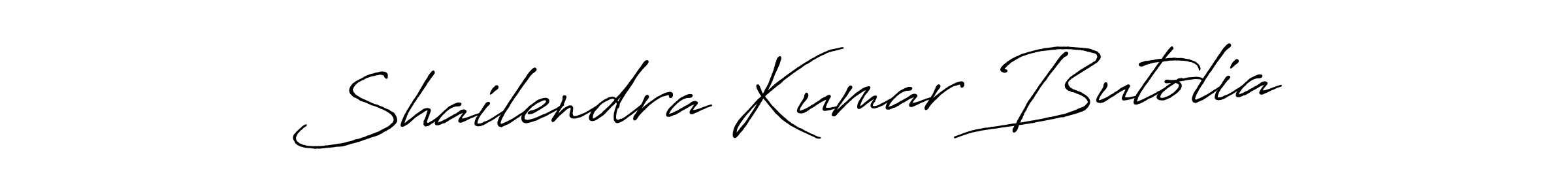 It looks lik you need a new signature style for name Shailendra Kumar Butolia. Design unique handwritten (Antro_Vectra_Bolder) signature with our free signature maker in just a few clicks. Shailendra Kumar Butolia signature style 7 images and pictures png