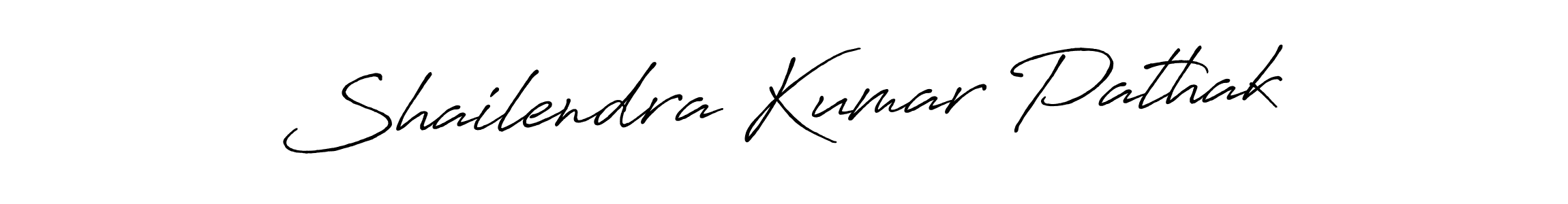 How to make Shailendra Kumar Pathak signature? Antro_Vectra_Bolder is a professional autograph style. Create handwritten signature for Shailendra Kumar Pathak name. Shailendra Kumar Pathak signature style 7 images and pictures png
