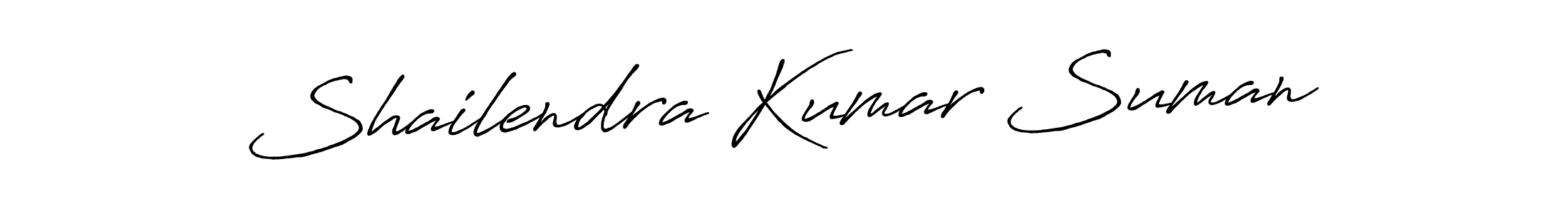 Antro_Vectra_Bolder is a professional signature style that is perfect for those who want to add a touch of class to their signature. It is also a great choice for those who want to make their signature more unique. Get Shailendra Kumar Suman name to fancy signature for free. Shailendra Kumar Suman signature style 7 images and pictures png