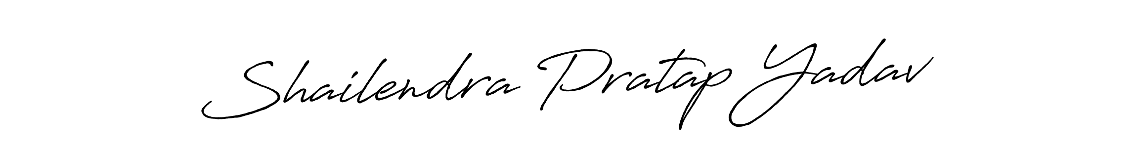 Make a beautiful signature design for name Shailendra Pratap Yadav. With this signature (Antro_Vectra_Bolder) style, you can create a handwritten signature for free. Shailendra Pratap Yadav signature style 7 images and pictures png