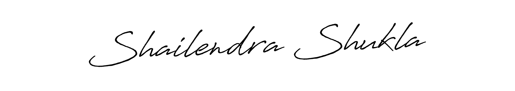 Create a beautiful signature design for name Shailendra Shukla. With this signature (Antro_Vectra_Bolder) fonts, you can make a handwritten signature for free. Shailendra Shukla signature style 7 images and pictures png