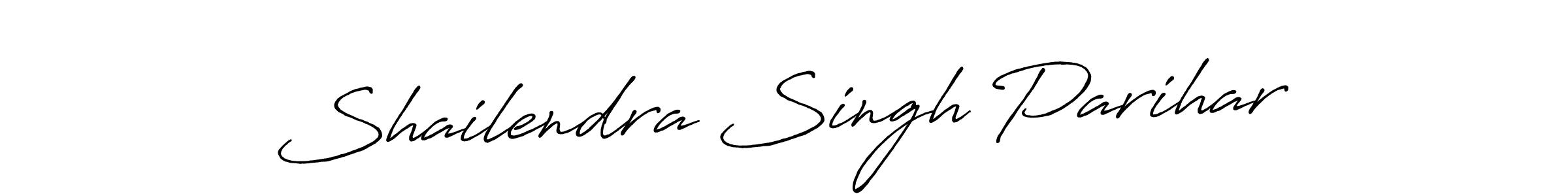 Antro_Vectra_Bolder is a professional signature style that is perfect for those who want to add a touch of class to their signature. It is also a great choice for those who want to make their signature more unique. Get Shailendra Singh Parihar name to fancy signature for free. Shailendra Singh Parihar signature style 7 images and pictures png