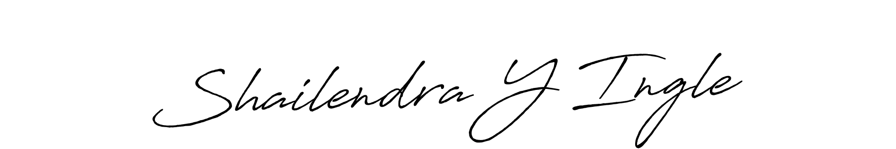 Antro_Vectra_Bolder is a professional signature style that is perfect for those who want to add a touch of class to their signature. It is also a great choice for those who want to make their signature more unique. Get Shailendra Y Ingle name to fancy signature for free. Shailendra Y Ingle signature style 7 images and pictures png