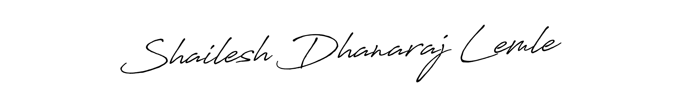 Also You can easily find your signature by using the search form. We will create Shailesh Dhanaraj Lemle name handwritten signature images for you free of cost using Antro_Vectra_Bolder sign style. Shailesh Dhanaraj Lemle signature style 7 images and pictures png