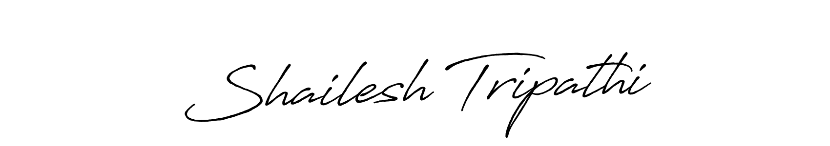 Also we have Shailesh Tripathi name is the best signature style. Create professional handwritten signature collection using Antro_Vectra_Bolder autograph style. Shailesh Tripathi signature style 7 images and pictures png