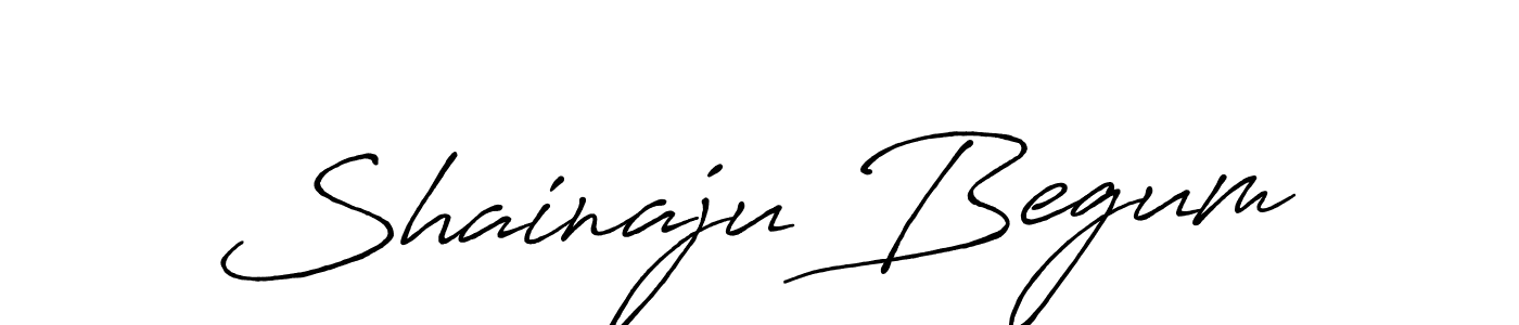 It looks lik you need a new signature style for name Shainaju Begum. Design unique handwritten (Antro_Vectra_Bolder) signature with our free signature maker in just a few clicks. Shainaju Begum signature style 7 images and pictures png