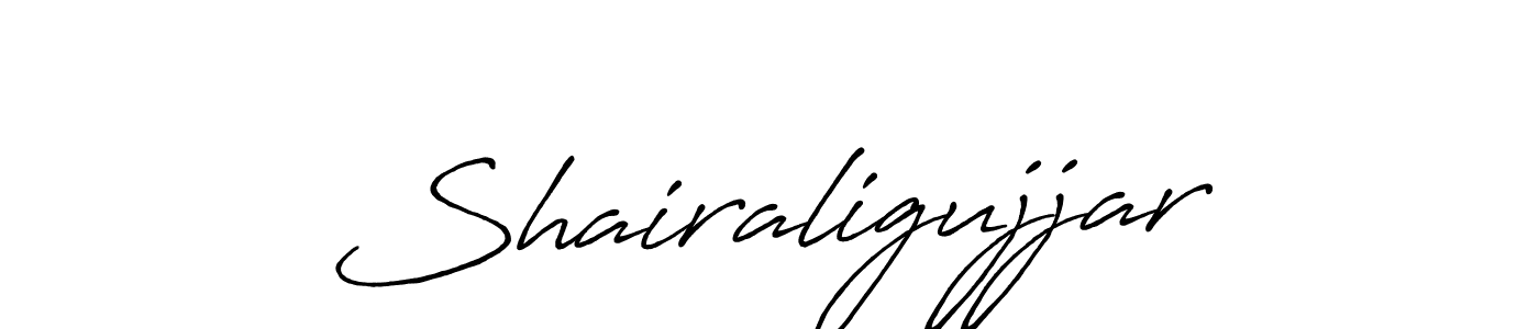 Also You can easily find your signature by using the search form. We will create Shairaligujjar name handwritten signature images for you free of cost using Antro_Vectra_Bolder sign style. Shairaligujjar signature style 7 images and pictures png