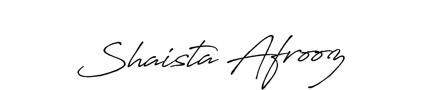 It looks lik you need a new signature style for name Shaista Afrooz. Design unique handwritten (Antro_Vectra_Bolder) signature with our free signature maker in just a few clicks. Shaista Afrooz signature style 7 images and pictures png