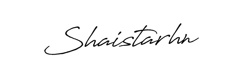 Use a signature maker to create a handwritten signature online. With this signature software, you can design (Antro_Vectra_Bolder) your own signature for name Shaistarhn. Shaistarhn signature style 7 images and pictures png